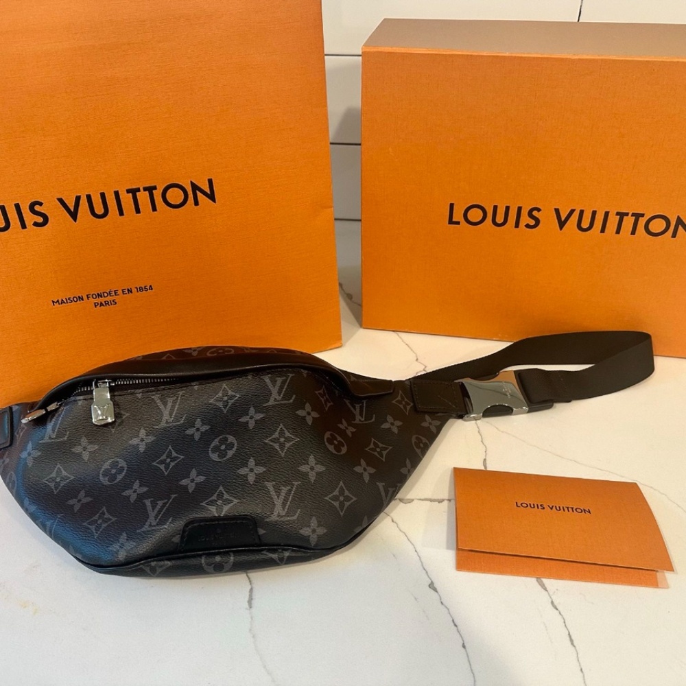 Louis Vuitton Black Monogram Bum Bag